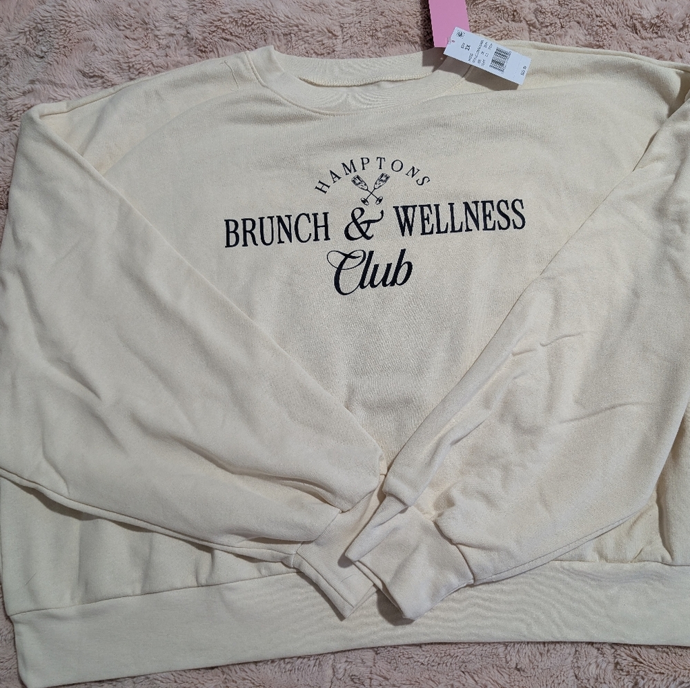 Modern Lux Cream Crew Neck Sweater